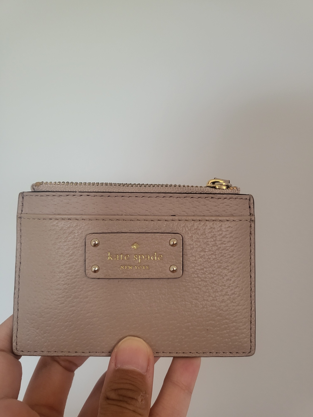 Kate spade Card Holder in Taupe